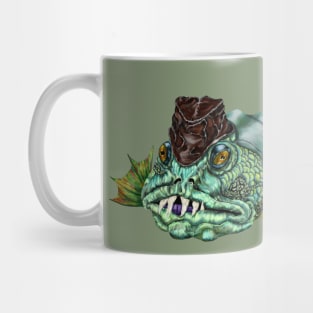 Hector Spittle the steampunk archer fish Mug